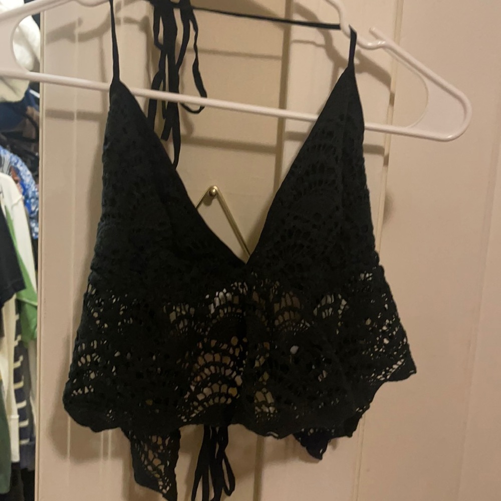 Crochet crop top